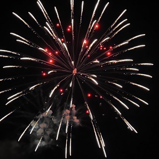 IMG_1969.jpg   Dachauer Großfeuerwerk 2022 vom SchloßbergFoto: Johann Sedlmayr